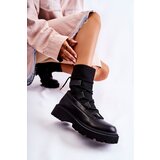 Boto Women's Boots Workers With A Sock Black Fallor | ePonuda.com