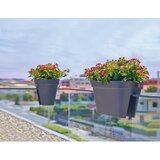 Artevasi Viseči cvetlično korito za ograjo iz reciklirane plastike 60 cm Capri – | Shoptok.si