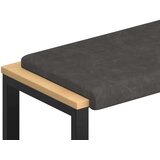  Jastučić za klupu Umjetna koža Crna Dubina 35 cm - Crna 60 x 38 x 6 5 cm | shoptok.hr