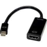 Mini-DisplayPort priključni kabel 0.15 m 12.99.3143 crna [1x muški konektor mini displayport - 1x ženski konektor