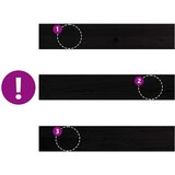  Prozorske klupice 2 kom tamnosmeđe 80x15x2 cm masivne hrast | shoptok.hr
