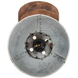  Industrijske zidne/stropne svjetiljke 2kom srebrne 20x25 cm E27 | shoptok.hr