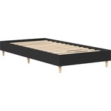  Okvir kreveta bez madraca crni 90x200 cm izrađeno drvo | shoptok.hr