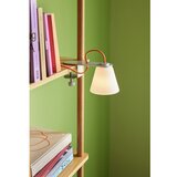 Hübsch Siva namizna svetilka s steklenim senčilom (višina 23 cm) Lure – | Shoptok.si