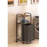 Hanah home metalna korpa za veš Dh Box, 44 cm, braon Cene