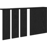  Vješalica za kapute na zidu Zidne Crni hrast 85 x 10 x 45 cm | shoptok.hr