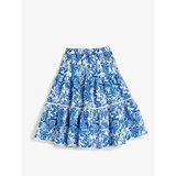 Koton Skirt - Blue - Midi Cene