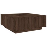 Stolić za kavu boja hrasta 100x100x40 cm konstruirano drvo | shoptok.hr