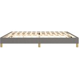  Box spring posteljni okvir temno siv 200x200 cm blago, (20684270) | Shoptok.si