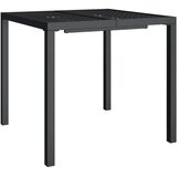  Vrtni stol antracit 80 x 80 x 72 cm čelični | Eponuda.ba