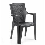  baštenska stolica plastična Eden, Boja: Crna cene