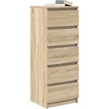  Komoda s ladicama sonoma hrast 37,5x35x99 cm izrađeno drvo | shoptok.hr