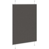 vidaXL Plisirana roleta crna 100x100 cm širina tkanine 99,4 cm | shoptok.hr