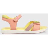 Agatha Ruiz De La Prada Otroški usnjeni sandali roza barva | Shoptok.si