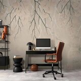  Foto tapeta - Abstract falling leaves - subtle nature motif with branches 400x280 | shoptok.hr