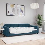  Dnevni krevet plavi 90 x 200 cm baršunasti | shoptok.hr
