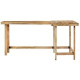 vidaXL Pisalna miza 165x110x75 cm trden mangov les | Shoptok.si