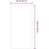  Ukrasni tepih od jute s podlogom od lateksa 80x160 cm prirodni | Eponuda.ba