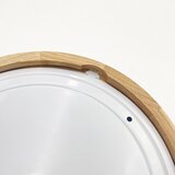  Plafonsko svetlo za kupatilo LINARO 2xE27/15W/230V IP54 hrast, prečnik 27 cm | Eponuda.com