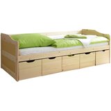 MID.YOU POSTELJA S PREDALOM 90 cm x 200 cm , barve bora | Shoptok.si