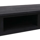 vidaXL Konzolni stol crni 110 x 45 x 76 cm drveni | shoptok.hr