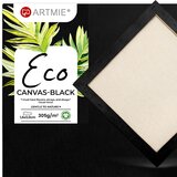 Crno ECO Artist Canvas on Frame | Razne veličine | Various Sizes