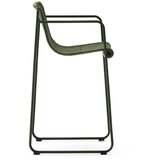 Kave Home Zelena metalna vrtna barska stolica Maurina – | shoptok.hr