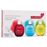 Clarins Aroma Iconic Treatment Fragrances set: negovalna dišeča vodica Eau Dynamisante 30 ml + negovalna dišeča vodica Eau Ressourcante 30 ml + negovalna dišeča vodica Eau Extraordinaire 30 ml unisex Cene