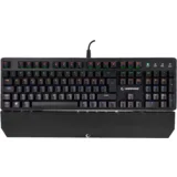 Tastatura gaming RAMPAGE KB-R91 Black USB Rainbow Backlight Water Proof BiH Layout Optical Switch