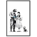  Plakat - Dorothy and the Policeman 21x30 Crni okvir | shoptok.hr