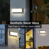  Brilagi - LED RGBW spoljašnje zidno svetlo BRICKY 1xE27/15W/230V sivo IP54 | Eponuda.com
