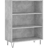  Visoka komoda siva betona 69 5x34x180 cm od konstruiranog drva | shoptok.hr