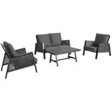 Amatio LOUNGE GARNITURA tkanina aluminij Cene