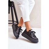 Maciejka Leather Sports Shoes On Platform | Shoptok.si