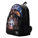 Loungefly Star Wars Trilogy 2 Triple Pocket mini backpack ( 057422 ) Cene