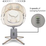 Lorelli električna ležaljka-ljuljačka za bebe Storky, bež | shoptok.hr