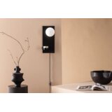 Venture Home zidna lampa Troyes, crna i bijela Cijene