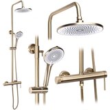 REA Bath Komplet za prhanje Foss Clif Brush Gold | Shoptok.si