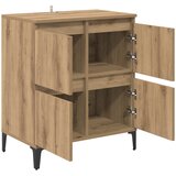  Kreveta Umjetnički hrast 60 x 35 x 70 cm Obrađeno drvo i čelik | Eponuda.com