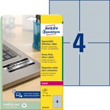 Avery Zweckform Etikete zweckform l6134/20 105x148 srebrne zelo odporne, (21290078) Cene