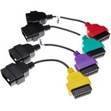 VHBW Adapter iz Alfa Romeo / Fiat / Lancia 16-pin na OBD2, MultiECUScan Cene