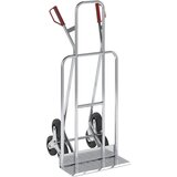 eurokraft pro aluminijast stopniščni ročni voziček, nakladalna površina šxg 550 x 220 mm, nosilnost 150 kg u