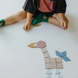 Moes® set magnetnih oblik za sestavljanje magnetic puzzle pastel | Shoptok.si
