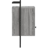  Noćni ormarić zidni boja hrasta 40x30x61 cm konstruirano drvo | shoptok.hr