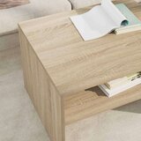  Klubska miza Sonoma hrast 60 x 50 x 40 cm Konstruiran les, (5000120491) | Shoptok.si