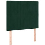  Okvir za krevet bez madraca tamnozeleni 90x200 cm baršunasti | shoptok.hr