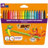 Bic KIDS fiber pero Kid Couleur medium, kartonska škatla 18, (21655171) | Shoptok.si