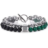 IZMAEL Narukvica MA-34427 - Crna / Zelena | shoptok.hr