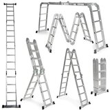 Nexsas Zglobne Aluminijumske Merdevine 4x4 - 4,6m TMC | ePonuda.com