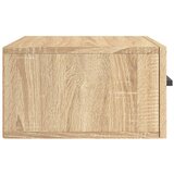 Zidni noćni ormarići 2 kom hrasta sonome 35 x 35 x 20 cm Smeđa | Shoptok.si